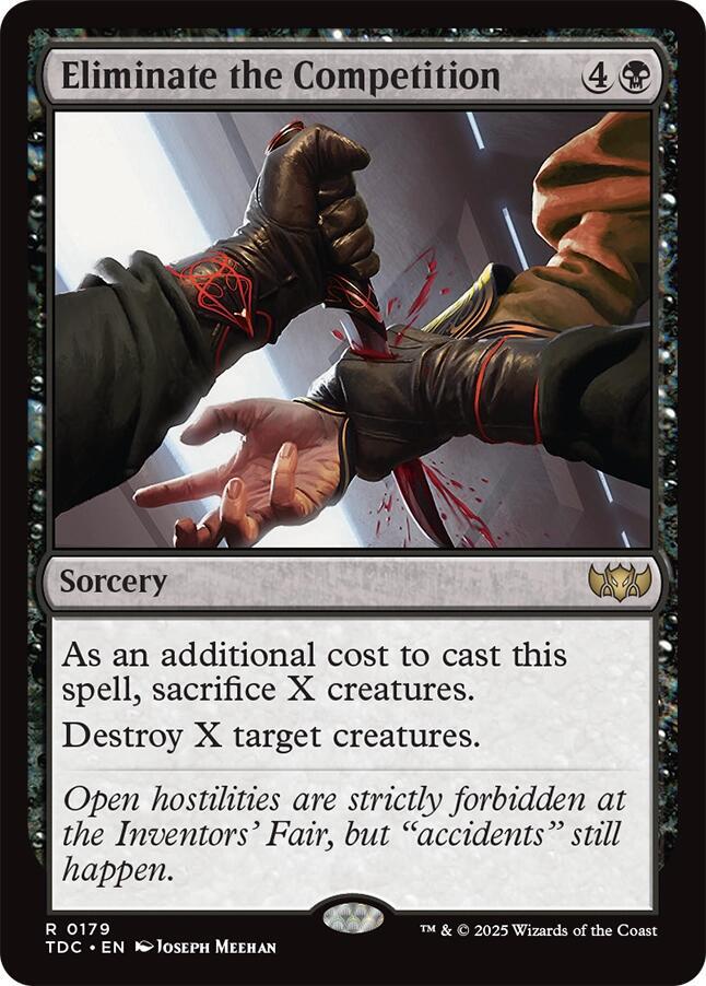Eliminate the Competition [Tarkir: Dragonstorm Commander]