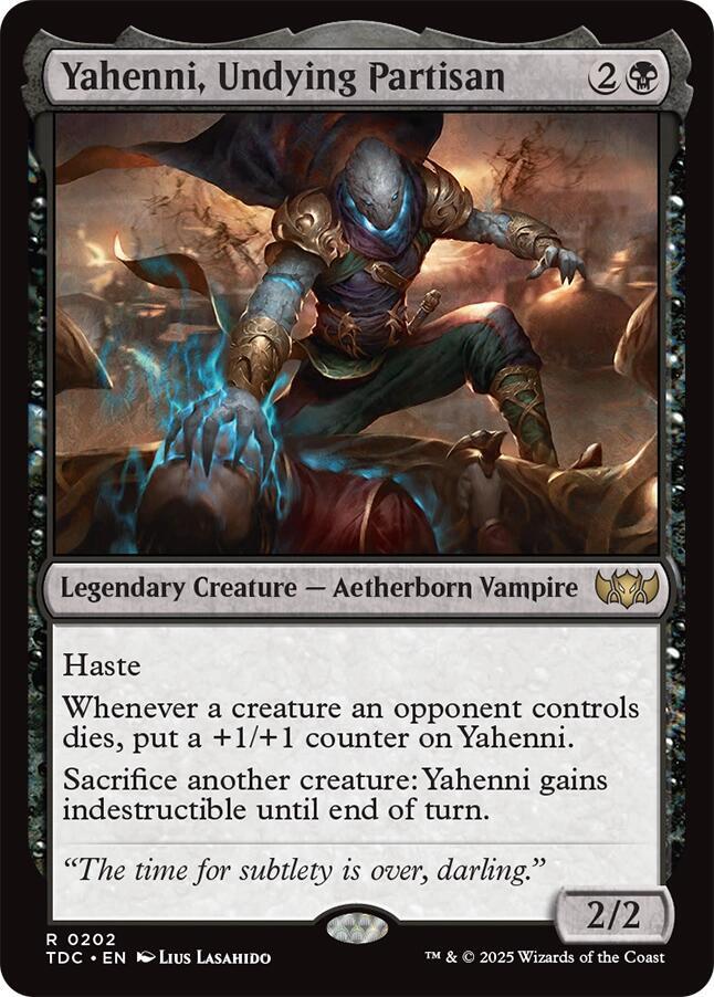 Yahenni, Undying Partisan [Tarkir: Dragonstorm Commander]