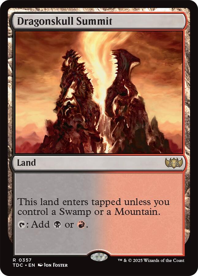 Dragonskull Summit [Tarkir: Dragonstorm Commander]