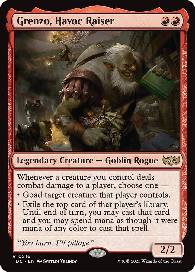 Grenzo, Havoc Raiser [Tarkir: Dragonstorm Commander]
