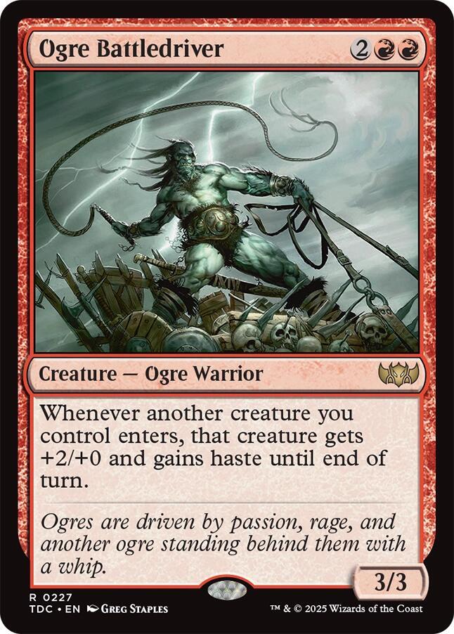 Ogre Battledriver [Tarkir: Dragonstorm Commander]
