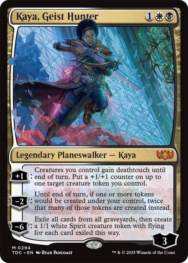 Kaya, Geist Hunter [Tarkir: Dragonstorm Commander]
