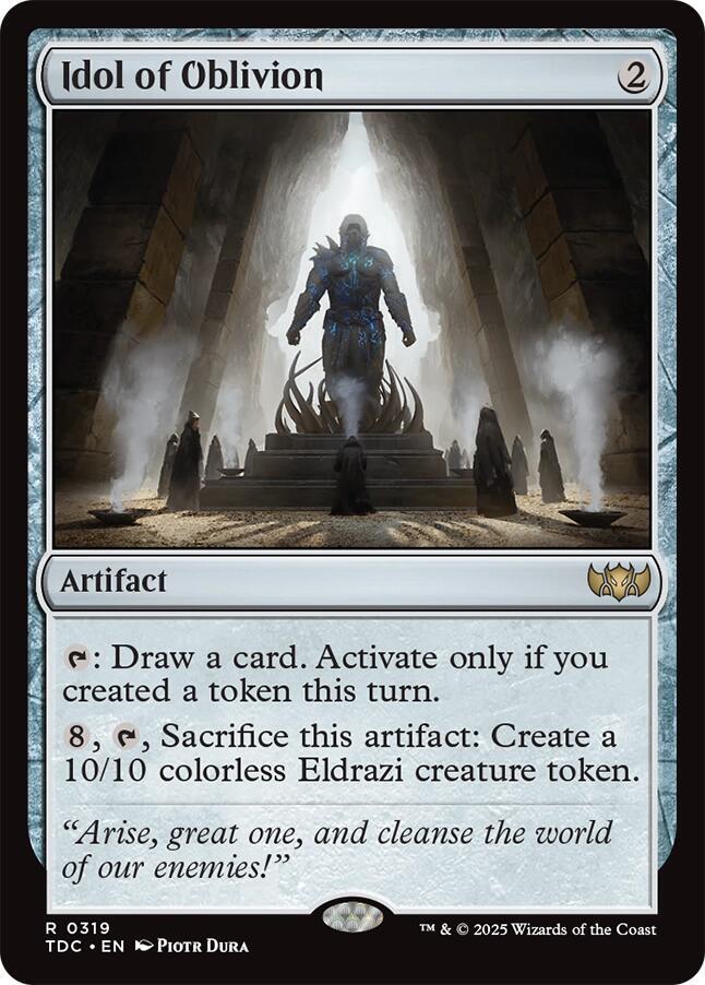 Idol of Oblivion [Tarkir: Dragonstorm Commander]