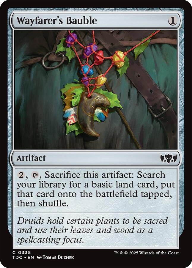 Wayfarer's Bauble [Tarkir: Dragonstorm Commander]