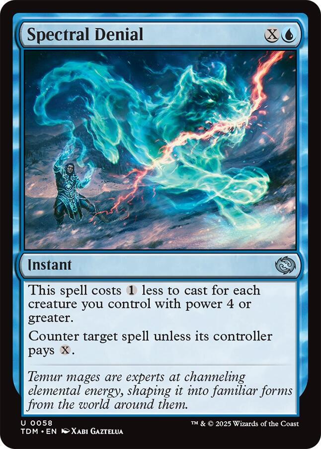 Spectral Denial [Tarkir: Dragonstorm]