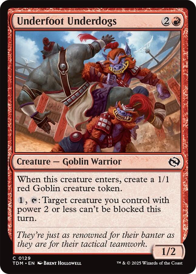 Underfoot Underdogs [Tarkir: Dragonstorm]