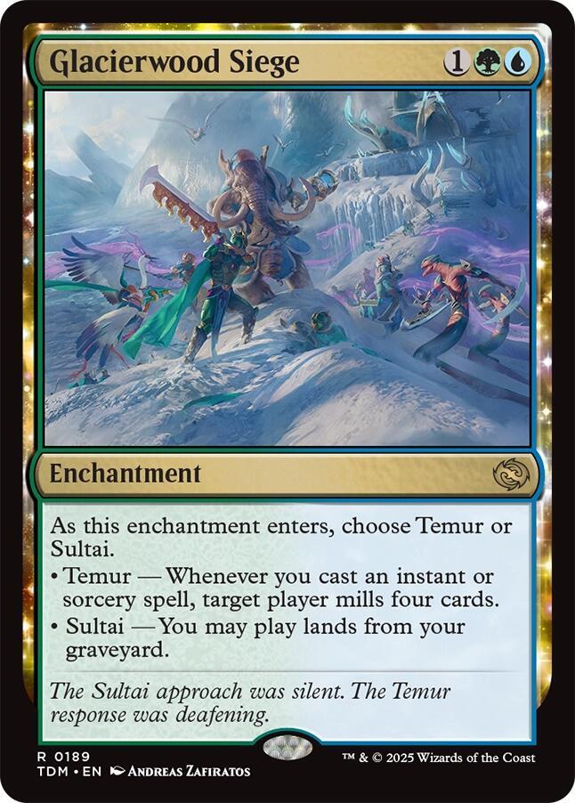 Glacierwood Siege [Tarkir: Dragonstorm]