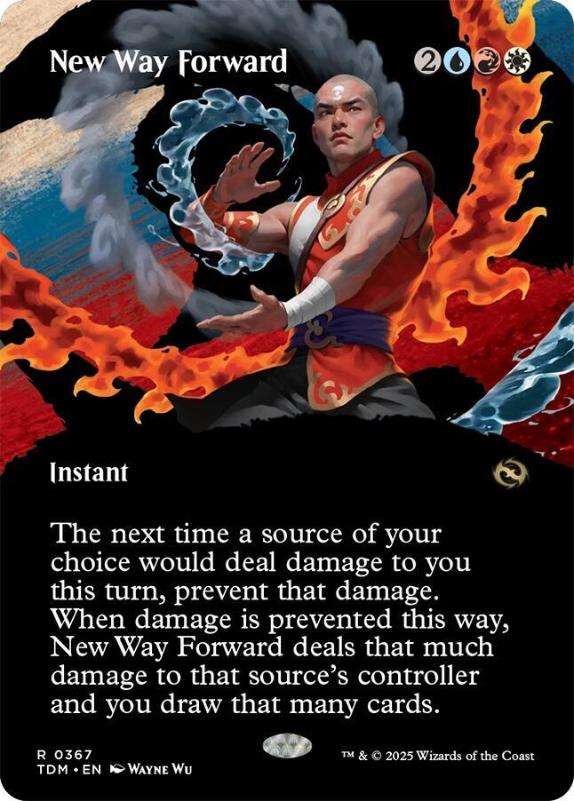 New Way Forward (Borderless) [Tarkir: Dragonstorm]