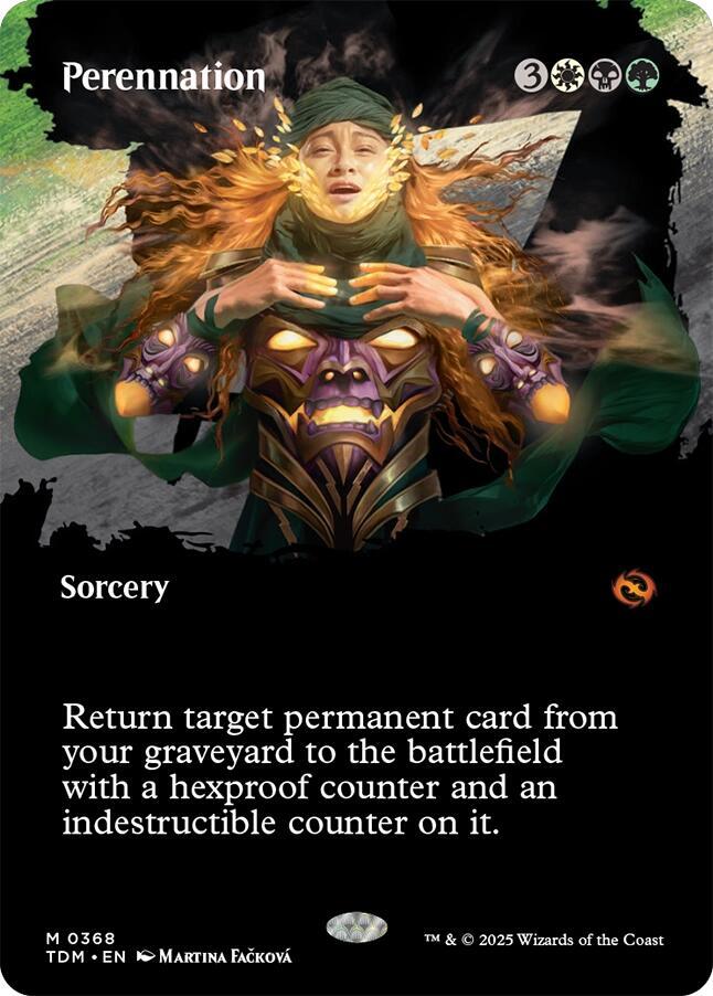 Perennation (Borderless) [Tarkir: Dragonstorm]