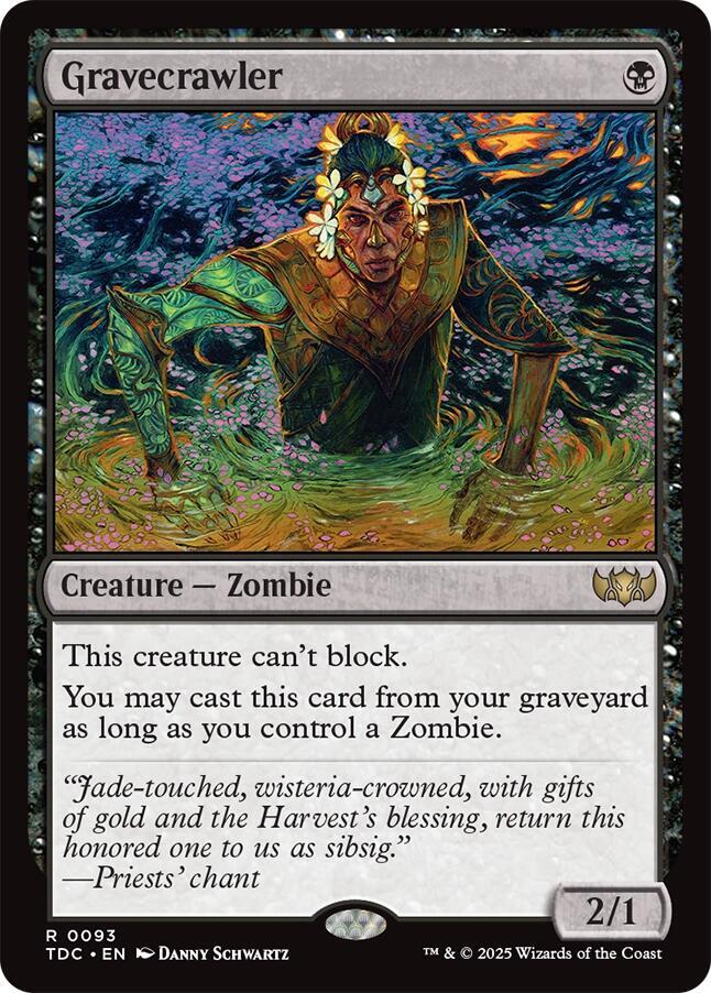 Gravecrawler [Tarkir: Dragonstorm Commander]