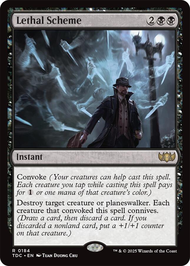 Lethal Scheme [Tarkir: Dragonstorm Commander]