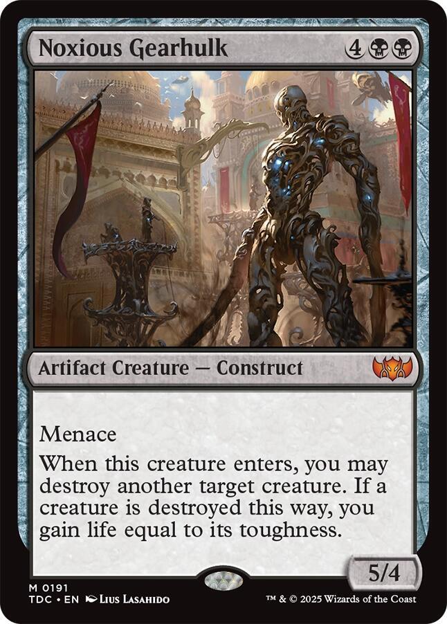 Noxious Gearhulk [Tarkir: Dragonstorm Commander]