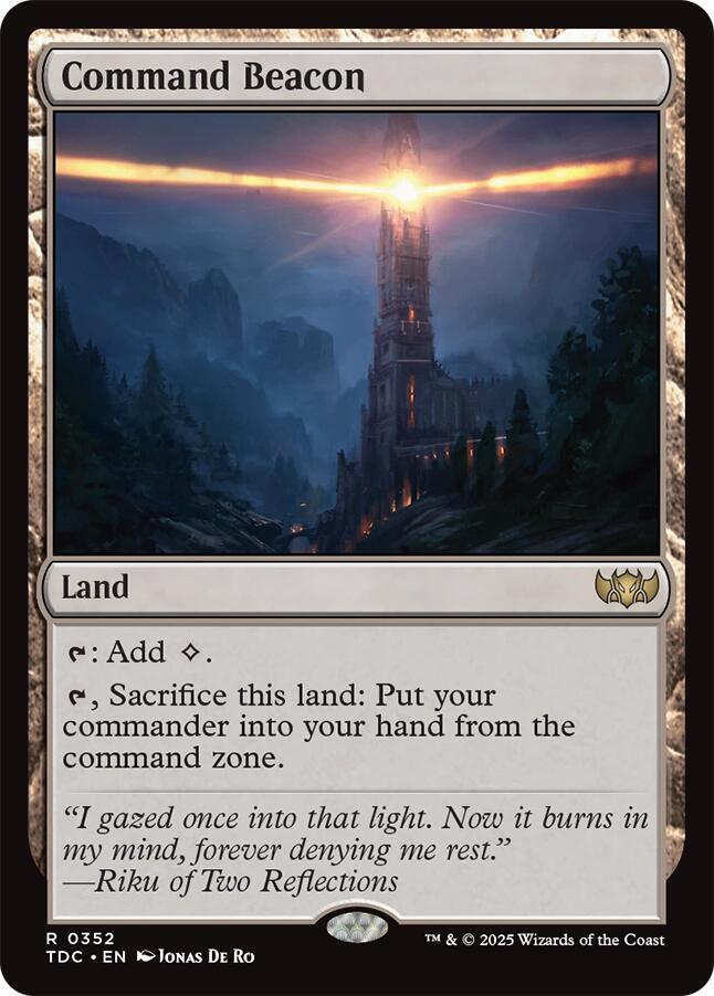 Command Beacon [Tarkir: Dragonstorm Commander]