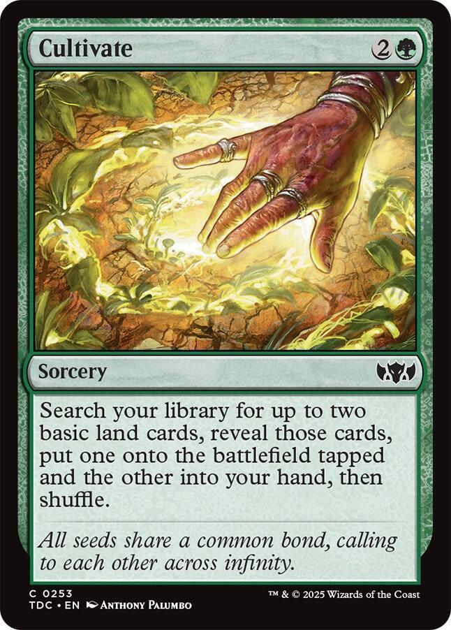 Cultivate [Tarkir: Dragonstorm Commander]