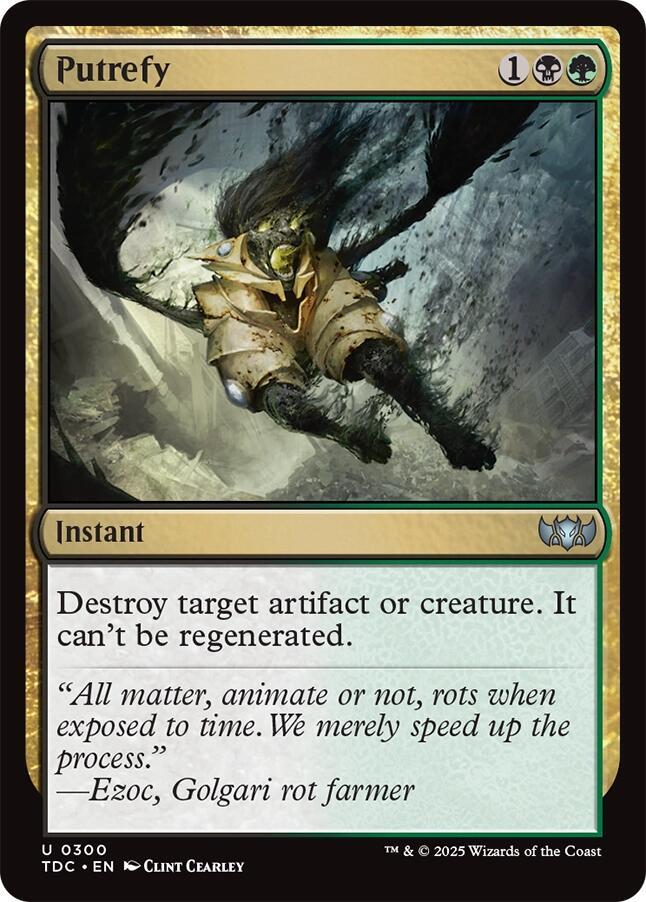 Putrefy [Tarkir: Dragonstorm Commander]