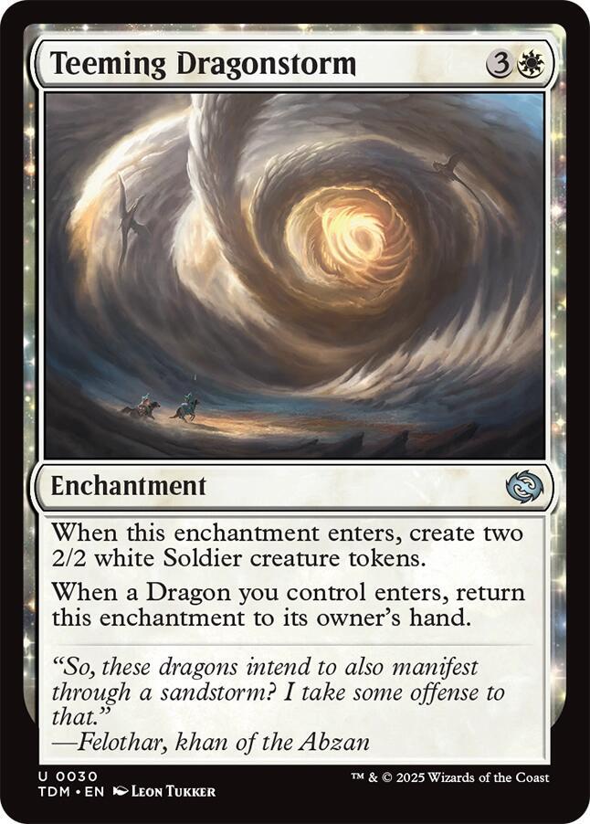 Teeming Dragonstorm [Tarkir: Dragonstorm]