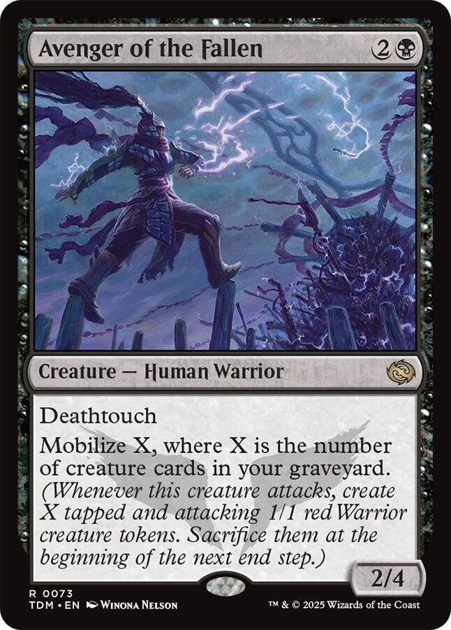 Avenger of the Fallen [Tarkir: Dragonstorm]
