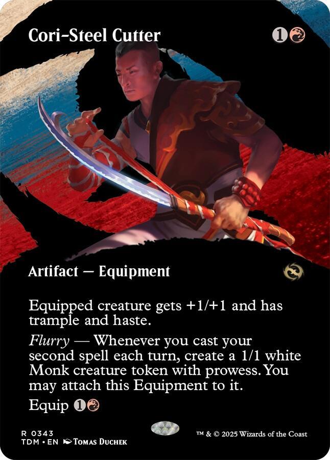 Cori-Steel Cutter (Borderless) [Tarkir: Dragonstorm]