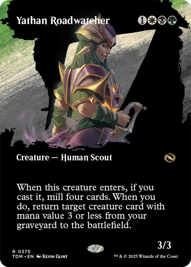 Yathan Roadwatcher (Borderless) [Tarkir: Dragonstorm]