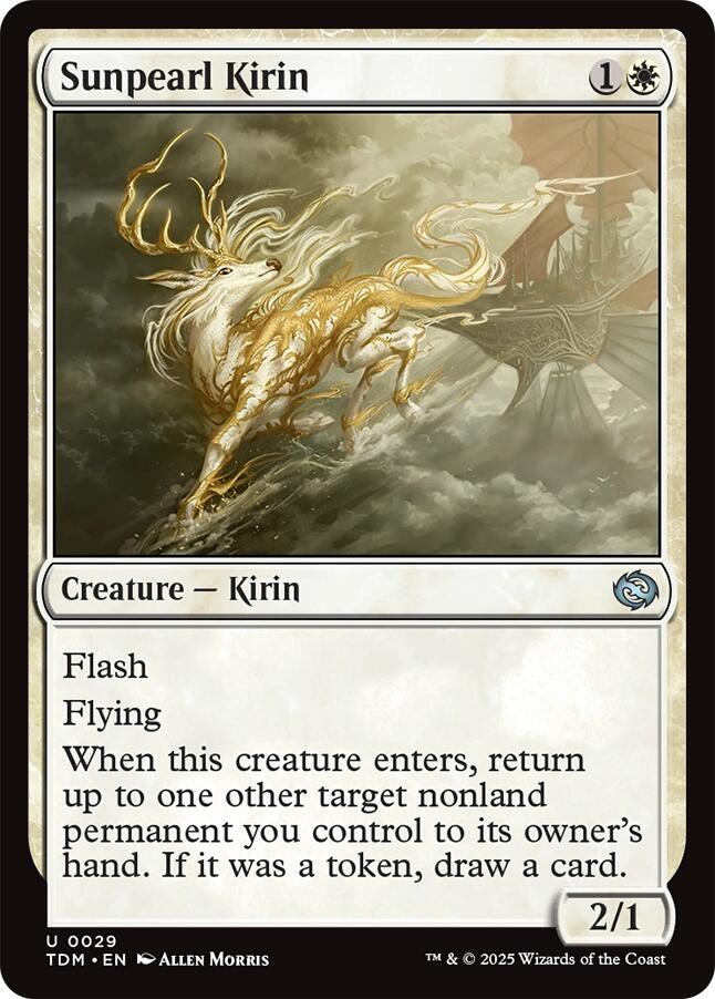 Sunpearl Kirin [Tarkir: Dragonstorm]