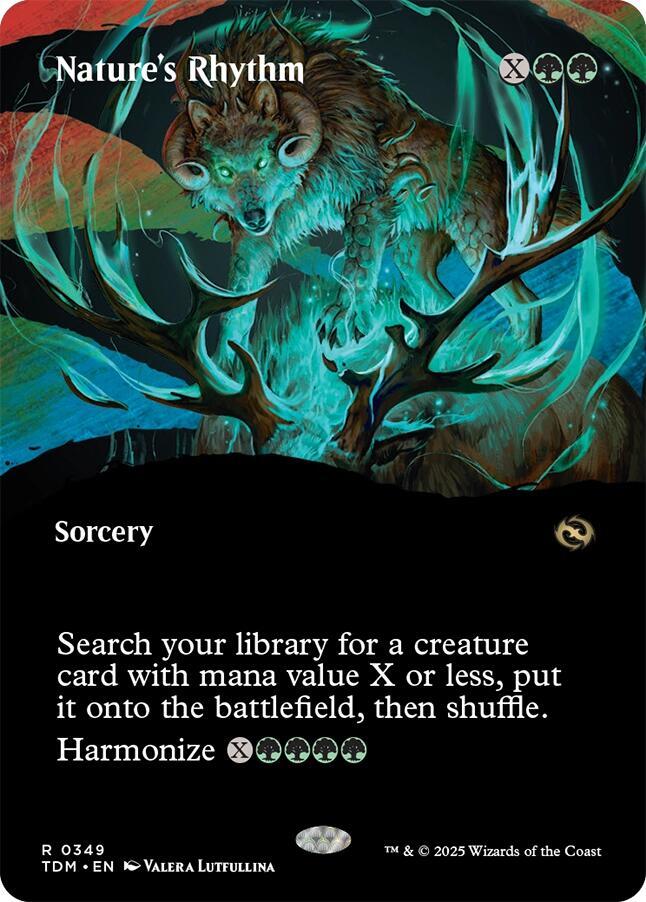 Nature's Rhythm (Borderless) [Tarkir: Dragonstorm]