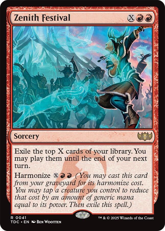 Zenith Festival [Tarkir: Dragonstorm Commander]