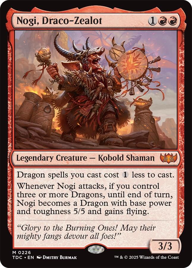 Nogi, Draco-Zealot [Tarkir: Dragonstorm Commander]