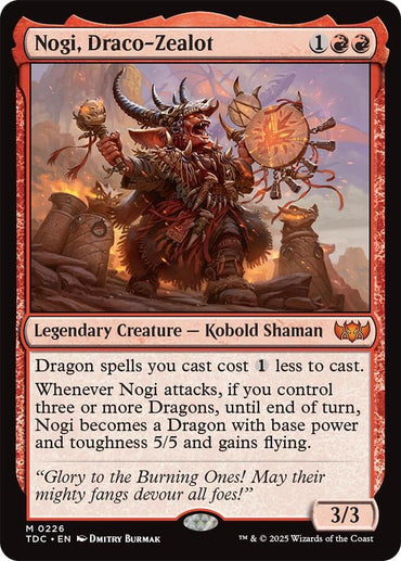 Nogi, Draco-Zealot [Tarkir: Dragonstorm Commander]