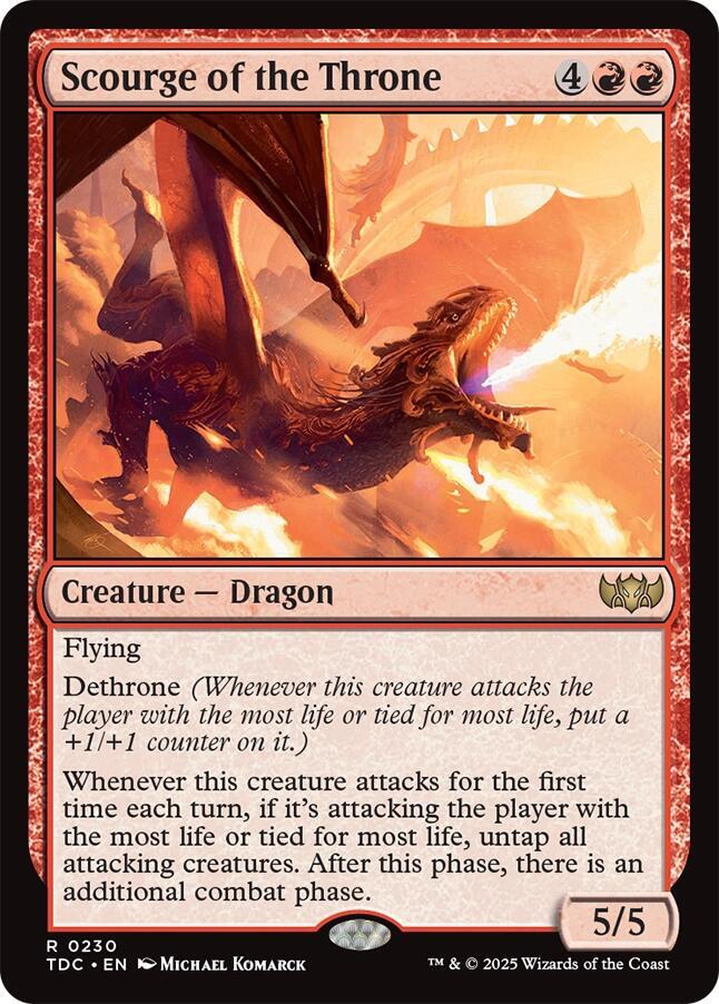 Scourge of the Throne [Tarkir: Dragonstorm Commander]
