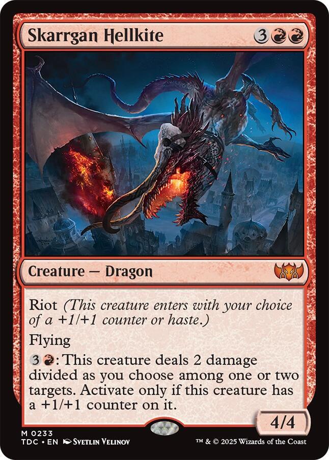 Skarrgan Hellkite [Tarkir: Dragonstorm Commander]