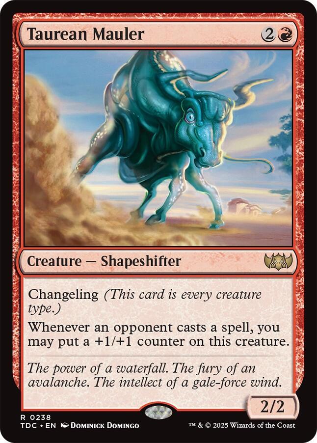 Taurean Mauler [Tarkir: Dragonstorm Commander]