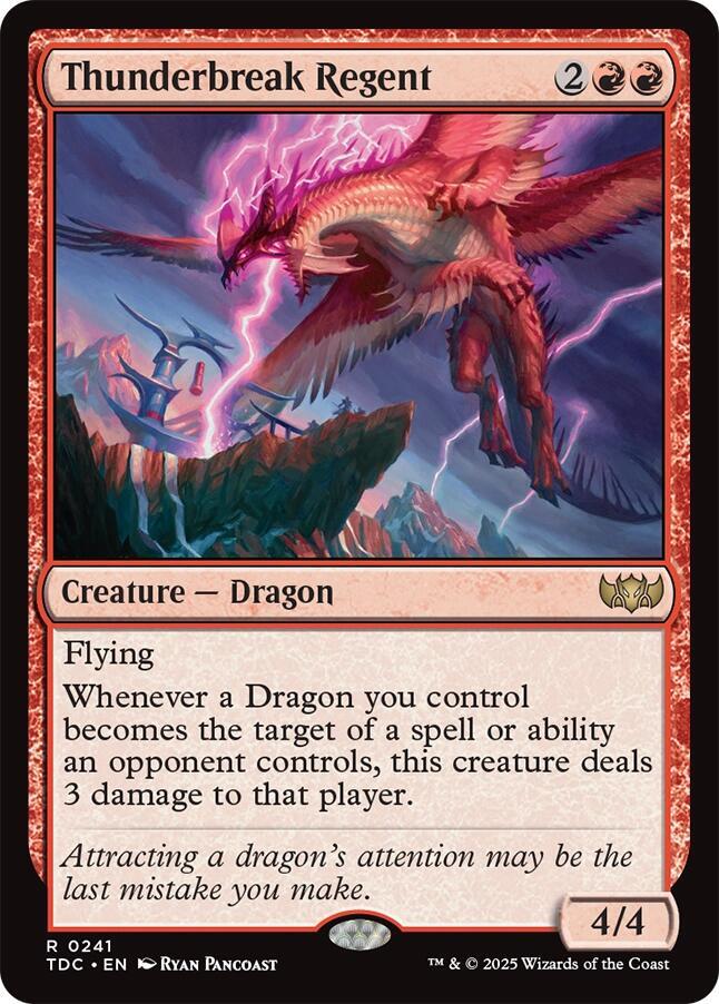 Thunderbreak Regent [Tarkir: Dragonstorm Commander]