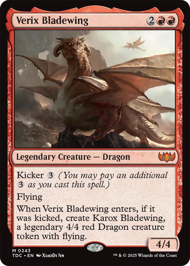 Verix Bladewing [Tarkir: Dragonstorm Commander]
