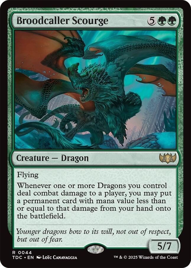 Broodcaller Scourge [Tarkir: Dragonstorm Commander]