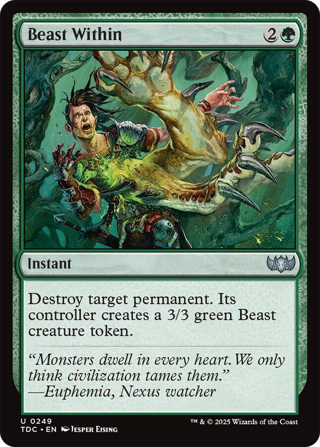 Beast Within [Tarkir: Dragonstorm Commander]