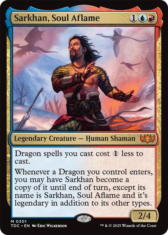Sarkhan, Soul Aflame [Tarkir: Dragonstorm Commander]