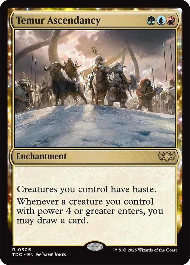 Temur Ascendancy [Tarkir: Dragonstorm Commander]
