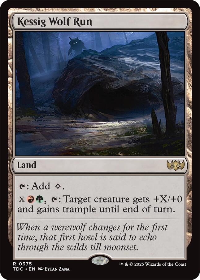 Kessig Wolf Run [Tarkir: Dragonstorm Commander]