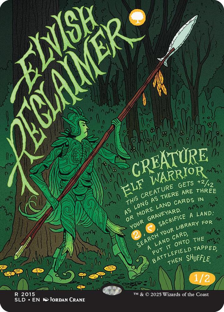 Elvish Reclaimer [Secret Lair Drop Series]