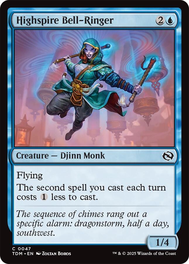 Highspire Bell-Ringer [Tarkir: Dragonstorm]