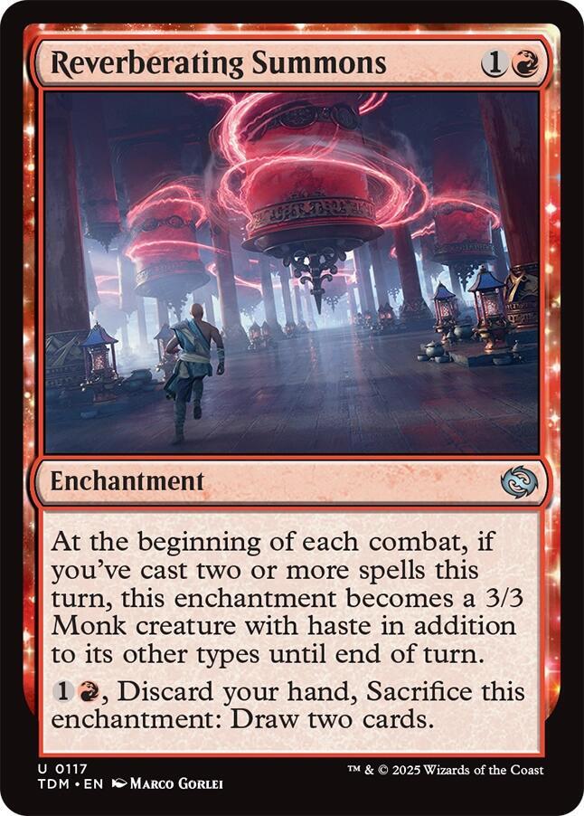 Reverberating Summons [Tarkir: Dragonstorm]