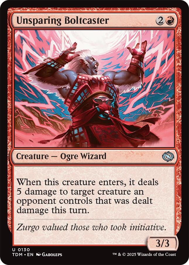 Unsparing Boltcaster [Tarkir: Dragonstorm]