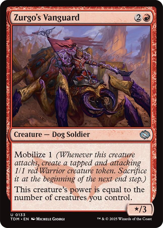 Zurgo's Vanguard [Tarkir: Dragonstorm]