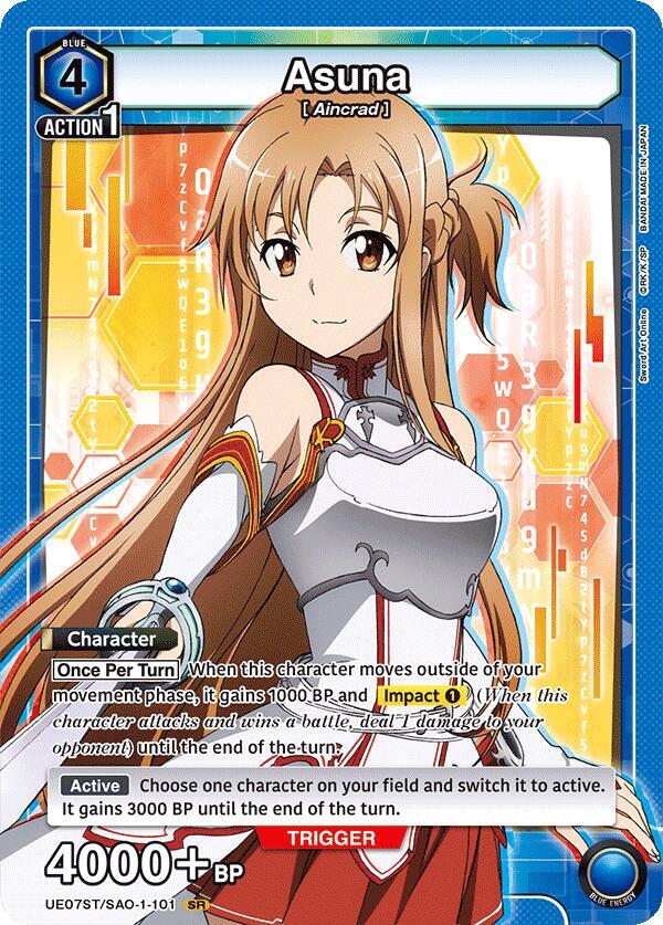 Asuna (101) (UE07ST/SAO-1-101) [UE07ST: Sword Art Online Starter Deck]
