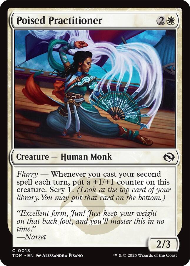 Poised Practitioner [Tarkir: Dragonstorm]