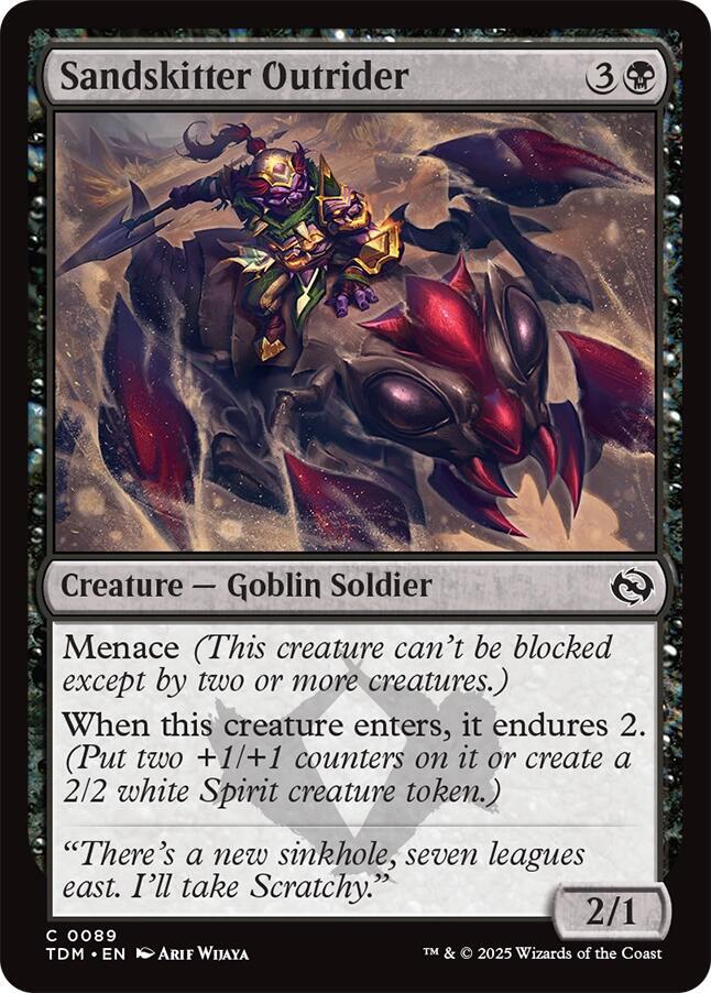 Sandskitter Outrider [Tarkir: Dragonstorm]