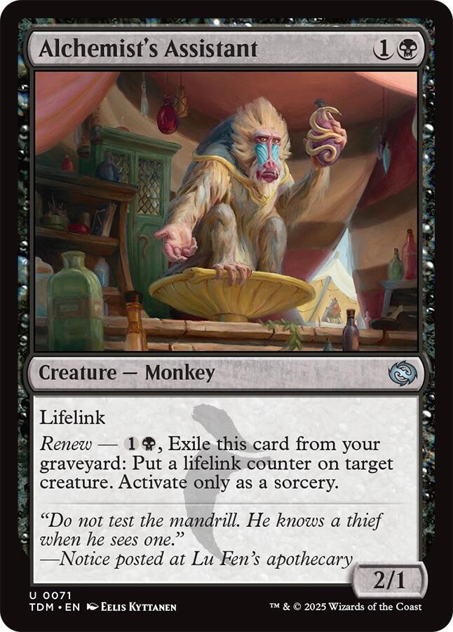 Alchemist's Assistant [Tarkir: Dragonstorm]