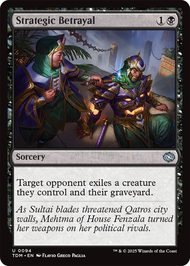 Strategic Betrayal [Tarkir: Dragonstorm]