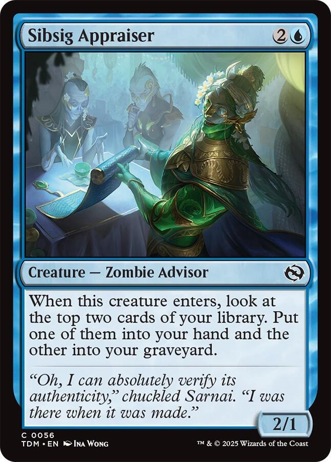 Sibsig Appraiser [Tarkir: Dragonstorm]