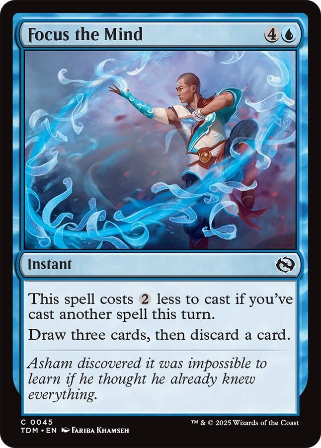 Focus the Mind [Tarkir: Dragonstorm]